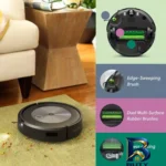 نمای لبه جارو رباتیک آیروبوت مدل Roomba® j۷ اصل حاشیه و پرداخت