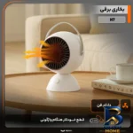نمای جزئیات فن هیتر مدل H۷ اصل پرداخت و جزئیات مواد