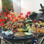 نمای بسته بندی باربیکیو پارمیس مدل BBQ 412 برچسب و بسته بندی