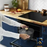 نمای جزئیات قابلمه سرامیک تفال با روکش نچسب و ظرفیت مناسب پرداخت و جزئیات مواد