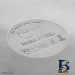 نمای جزئیات سرویس تابه و قابلمه ۳ پارچه پارس استیل مدل فلزی کد ۲۴۲۴ پرداخت و جزئیات مواد