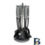 نمای جزئیات سرویس قابلمه و تابه گرانیت ۲۵ پارچه ام جی اس مدل B کد GB۲۵۱۴ اصل پرداخت و جزئیات مواد