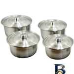نمای جلو سرویس قابلمه ۸ پارچه مدل 428P طراحی و جزئیات کلیدی