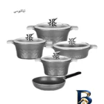 نمای جزئیات سرویس پخت و پز 9 پارچه جی فی نی کد 01 پرداخت و جزئیات مواد
