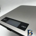 نمای کناری ترازوی آشپزخانه مدل ۱۰KG-۱G Stainless Steel اصل پروفایل و ساختار
