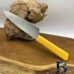 نمای کناری چاقو آشپزخانه مدل راسته بری پناهنده پروفایل و ساختار