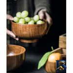 نمای کناری کاسه مدل چوبی عناب D۱۱.۵ بسته شش عددی اصل پروفایل و ساختار