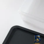 نمای کناری ظرف نگهدارنده پلاستیکی مادام کوکو مدل Boonn برای یخچال بسته ۲ عددی پروفایل و ساختار