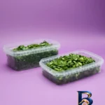 نمای کناری ظرف نگهدارنده مدل Extra بسته ۲۵ عددی پروفایل و ساختار