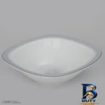 نمای کناری سرویس چای خوری ۱۲ پارچه ۶ نفره شاهین مدل Dantella C پروفایل و ساختار