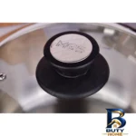 نمای کناری زودپز دوقلو ام جی اس با ظرفیت 6 و پروفایل و ساختار