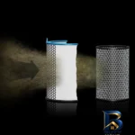 نمای در اتاق دستگاه تصفیه کننده هوا خانگی ۲مرحله ای دایسون مدل HushJet Compact HJ۱۰ اصل سبک دیواری و مرجع اندازه