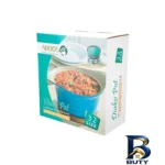 نمای کناری قابلمه عروس دیاکو با روکش گرانیت و در شیشه ای پروفایل و ساختار