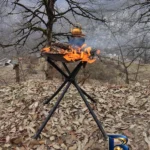 نمای جزئیات باربیکیو پارمیس مدل BBQ 412 پرداخت و جزئیات مواد