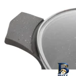نمای کناری سرویس قابلمه گرانیتی ۸ پارچه هدیه مدل آلفا کلاسیک پروفایل و ساختار