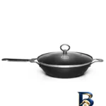 نمای کناری سرویس تابه گرانیتی ۶ پارچه لیدوما مدل BBWok پروفایل و ساختار