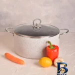 نمای کناری سرویس قابلمه گرانیت ۴ پارچه مدل A۲۴۲۰ اصل پروفایل و ساختار