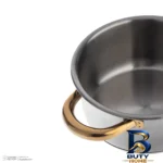 نمای کناری سرویس پخت و پز ۸ پارچه پارس استیل مدل 001 پروفایل و ساختار