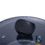 نمای کناری سرویس تفلون قابلمه و تابه 6 پارچه عروس مدل موج پروفایل و ساختار