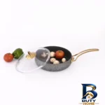 نمای کناری سرویس پخت و پز ۱۰ پارچه اویز مدل سلین پروفایل و ساختار