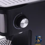 نمای کناری اسپرسوساز 1600 میلی لیتری زیگما مدل FADY 48 با پودر قهوه پروفایل و ساختار