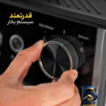 نمای کناری اسپرسو ساز جی پاس مدل 1325s با امکانات ویژه پروفایل و ساختار