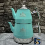 نمای جلو ست کتری و قوری سرهوم مدل 20401 با گنجایش ۲ لیتر ۰.۵ لیتر چیدمان صفحه و نشانگرها