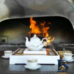 نمای جلو جعبه چای کیسه ای مدل آراد کد 1011 طراحی و جزئیات کلیدی