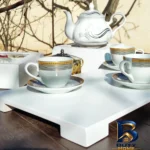 نمای جلو جعبه چای کیسه ای دکورستیک مدل جانان کد 1005 طراحی و جزئیات کلیدی