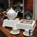 نمای جلو جعبه چای کیسه ای مدل جانان کد ۱۰۱۵ طراحی و جزئیات کلیدی