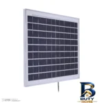 نمای جلو پنکه ایستاده 25 وات اسپاد مدل SOLAR_FAN با پنل خورشیدی طراحی و جزئیات کلیدی