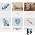 نمای جلو جارو شارژی عصایی شیائومی مدل G۲۰ نسخه جهانی با موتور ۴۶۰ وات، توان مکش ۱۵۰ ایر وات، باتری ۳۰۰۰ میلی آمپر ساعت، فیلتر