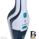 نمای جلو جارو شارژی عصایی ایکس ویژن مدل SVC-۲۹۲۶ با باتری لیتیوم-یونی ۳۶ ولت و ظرفیت ۲۰۰۰ میلی آمپر ساعت، سبک قابل شارژ مناسب