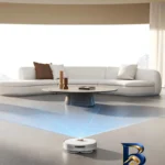 نمای جلو جارو رباتیک شیائومی مدل Robot Vacuum X۲۰ Plus اصل چیدمان صفحه و نشانگرها