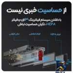 نمای بالا جارو مایدیا مدل M۷ Pro اصل طرح و تن رنگ