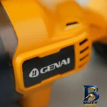 نمای جلو جارو شارژی جنای مدل Cordless Dry Hand Vacuum چیدمان صفحه و نشانگرها