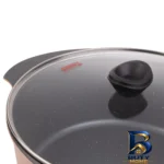 نمای جلو سرویس قابلمه ۴ پارچه تکنو مدل پروانه طراحی و جزئیات کلیدی