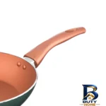 نمای جلو سرویس قابلمه و تابه گرانیت 5 پارچه عروس مدل فورج دلوین طراحی و جزئیات کلیدی