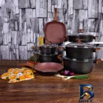 نمای جلو سرویس پخت و پز ۱۲ پارچه اویز مدل سوینگ طراحی و جزئیات کلیدی