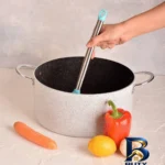 نمای جلو سرویس قابلمه گرانیت ۴ پارچه مدل A۲۴۲۰ اصل طراحی و جزئیات کلیدی