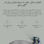 نمای کناری کتری برقی شیائومی مدل 2 با قابلیت های ویژه پروفایل و ساختار