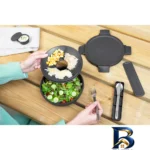 نمای بسته بندی ظرف نگهدارنده برابانتیا مدل Make & Take با کیفیت برچسب و بسته بندی