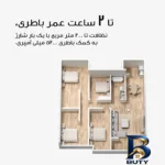 نمای کناری جارو رباتیک شیائومی مدل X۱۰ اصل عمق قاب و پروفایل