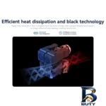 نمای بسته بندی ویدئو پروژکتور ونبو مدل T۲ MAX NEW اصل برچسب و بسته بندی