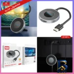نمای بسته بندی دانگل HDMI ارلدام مدل +ET-W۷ اصل برچسب و بسته بندی