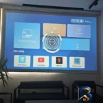 نمای بسته بندی ویدیو پروژکتور اف اس پی مدل -YG۳۴۰ اصل برچسب و بسته بندی