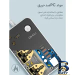 نمای جزئیات چندراهی برق الدینیو مدل SC۳۴۱۲ اصل نمای نزدیک بافت پرز