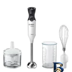 نمای بسته بندی گوشت کوب برقی بوش مدل MS۶CA۴۱۵۰ اصل برچسب و بسته بندی