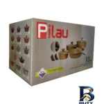 نمای جلو سرویس قابلمه ۱۰ پارچه پیلو کد 0003 طراحی و جزئیات کلیدی
