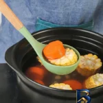 نمای جزئیات سرویس ملاقه و کفگیر 12 پارچه کیچن ست مدل FD نمای نزدیک دانه